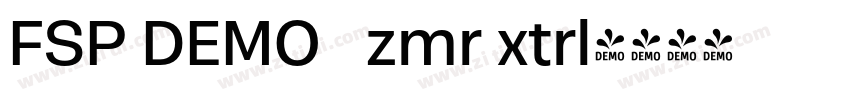 FSP DEMO   zmr xtrl字体转换